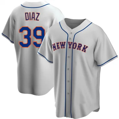 Edwin Diaz Men's Replica New York Mets Black Golden Alternate Jersey - New  York Store