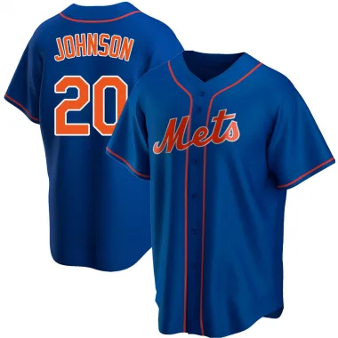 Howard Johnson Men's Replica New York Mets Royal Alternate Jersey