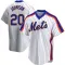 Howard Johnson Men's Replica New York Mets White Home Cooperstown Collection Jersey